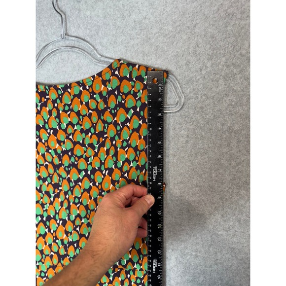 Boden Shift Dress Women 8R Multicolor Knee Length Sleeveless Scoop Neck Pullover - Picture 9 of 9